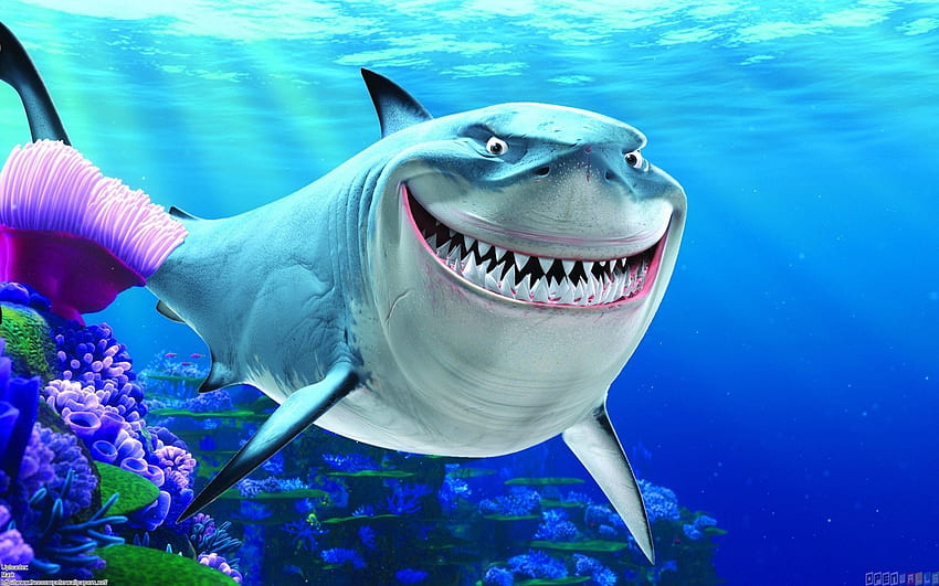 Finding Nemo Bruce for iPad Air 2 - Cartoons HD wallpaper