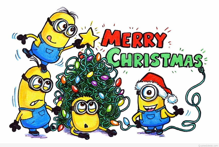 minions christmas hat clipart