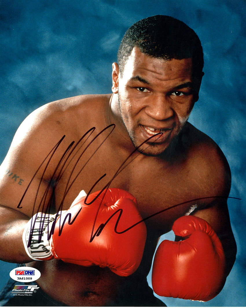 Mike Tyson con i guanti da boxe rossi e Sfondo del telefono HD