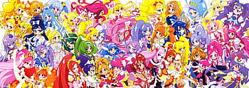 Desktop Wallpapers Fresh Precure! Anime female 3412x2318