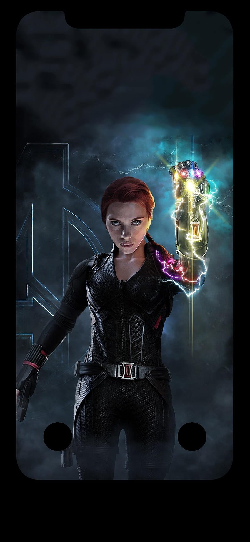 Black Widow - Endgame. iPhone X - iPhone X, Avengers Endgame Black Widow HD  phone wallpaper | Pxfuel