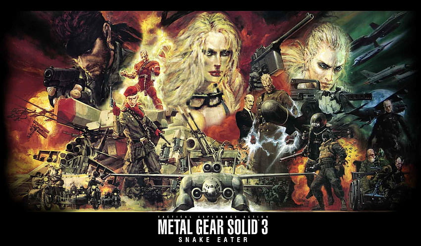 Für > Metal Gear Solid Portable Ops HD-Hintergrundbild