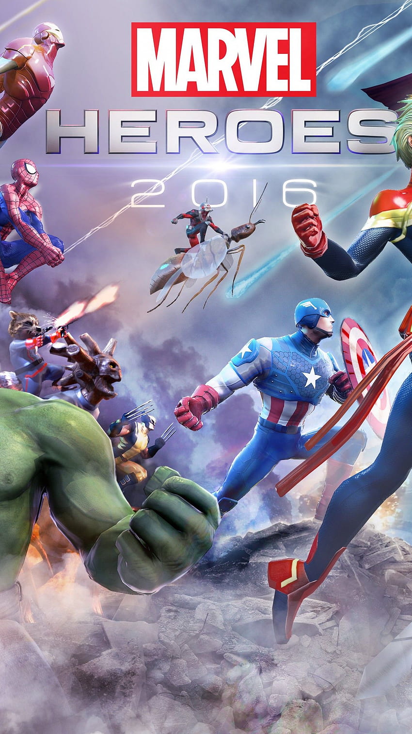 Marvel Heroes 2016, Avengers, Guardians Of The Galaxy, X Men, , เกมส์,. สำหรับ iPhone, Android, มือถือ และ วอลล์เปเปอร์โทรศัพท์ HD