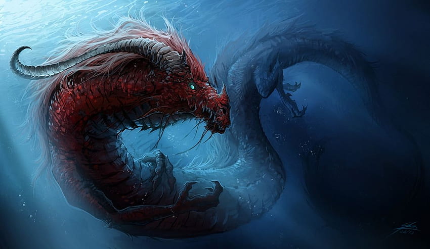 Dragons Underwater world Chinese dragon . . 133726. UP, Red Chinese Dragon HD wallpaper