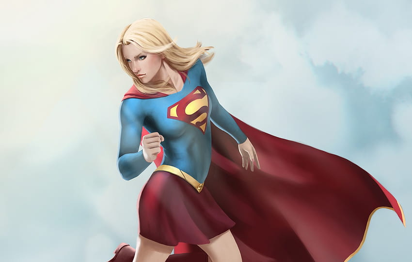 Mädchen, Belletristik, Kunst, Superheld, Supergirl, Dc Comics, Kara Zor El For , Abschnitt фантастика HD-Hintergrundbild