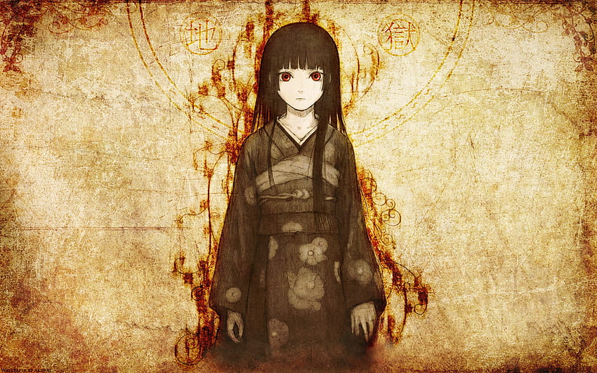Jigoku Shōjo e , Hell Girl Anime Sfondo HD