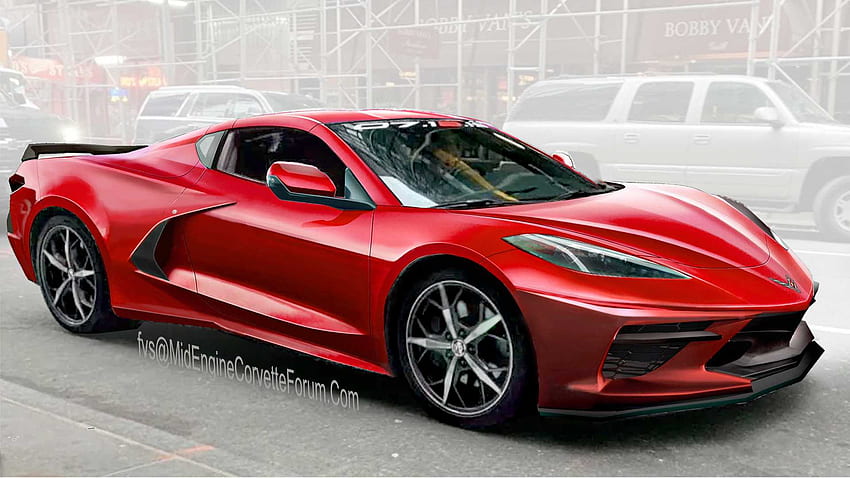 Mid Engined C8 Corvette Rendering Might Reveal The Final Design HD wallpaper