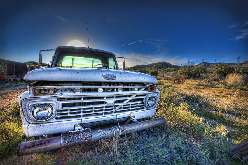 Old Rusty - Cool Old Truck Background - - teahub.io, Vintage Pickup Truck HD wallpaper
