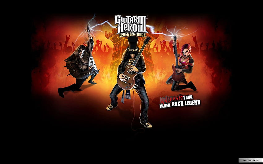 - Guitar Hero III: Legends of Rock - Games HD wallpaper