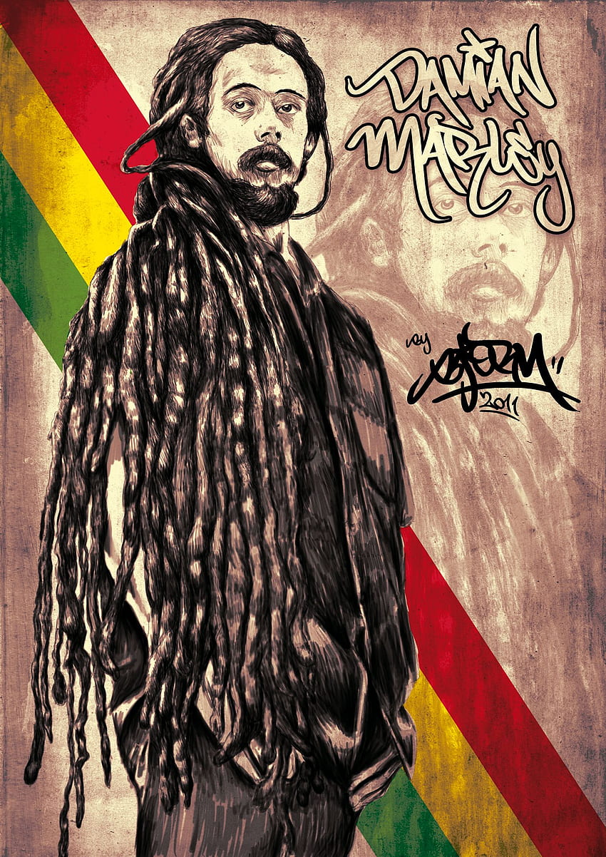Stephen Marley . Bob Marley, Bob Marley Cartoon HD phone wallpaper | Pxfuel