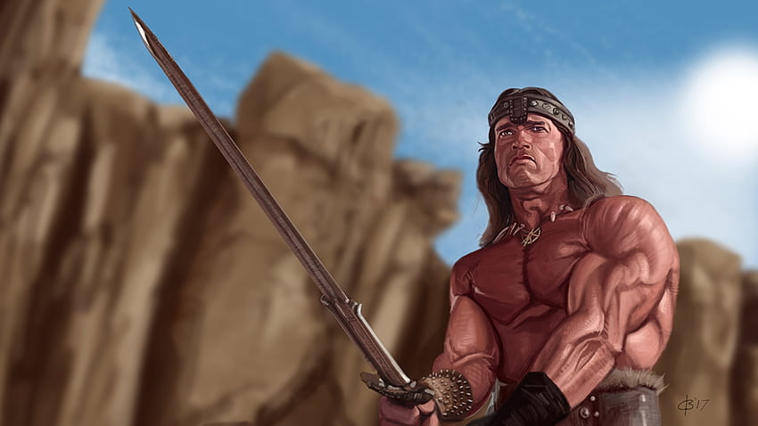 Conan Barbarian Arnold, Conan the Destroyer HD wallpaper