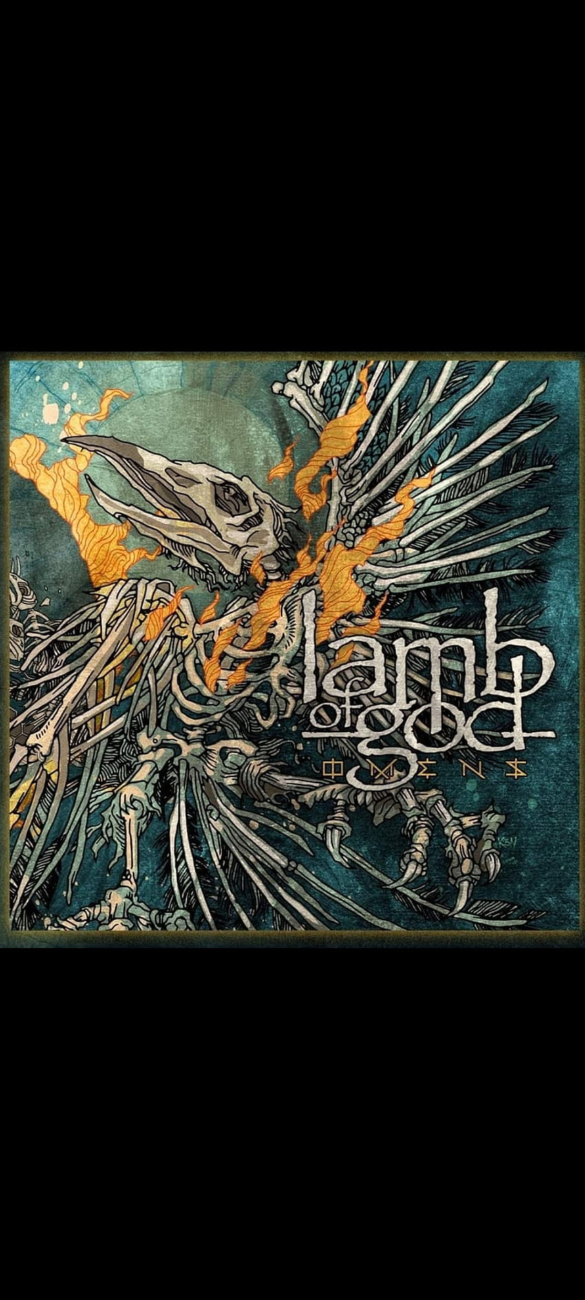 Lamb of God - Omens, Rock, Music, Metal HD тапет за телефон