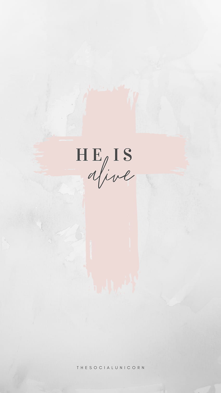 He is alive , pretty , textured , Easter quotes, Easter. iPhone quotes bible, Christian iphone , Scripture, Pastel Cross HD phone wallpaper
