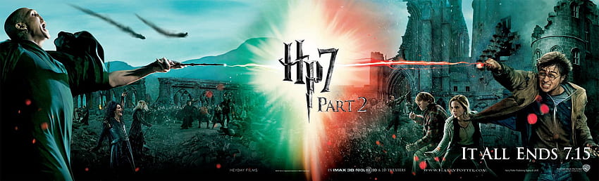Harry Potter and the Deathly Hallows Part 2 - Battle Poster HD wallpaper
