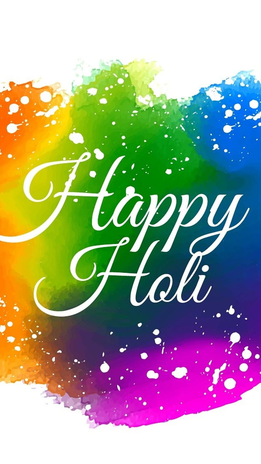 Happy Holi, Colorful, Holi Festival HD phone wallpaper | Pxfuel