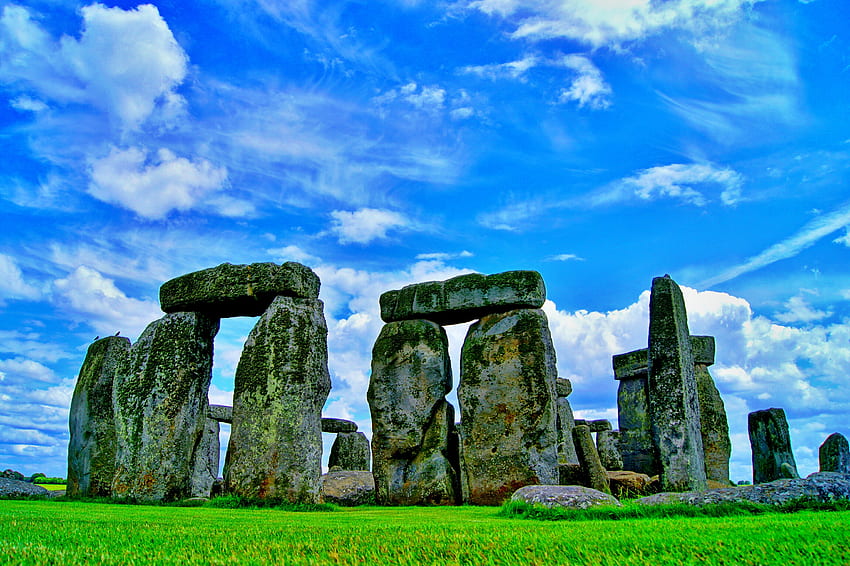 Alam, Batu, Stonehenge, Monumen, Inggris Wallpaper HD