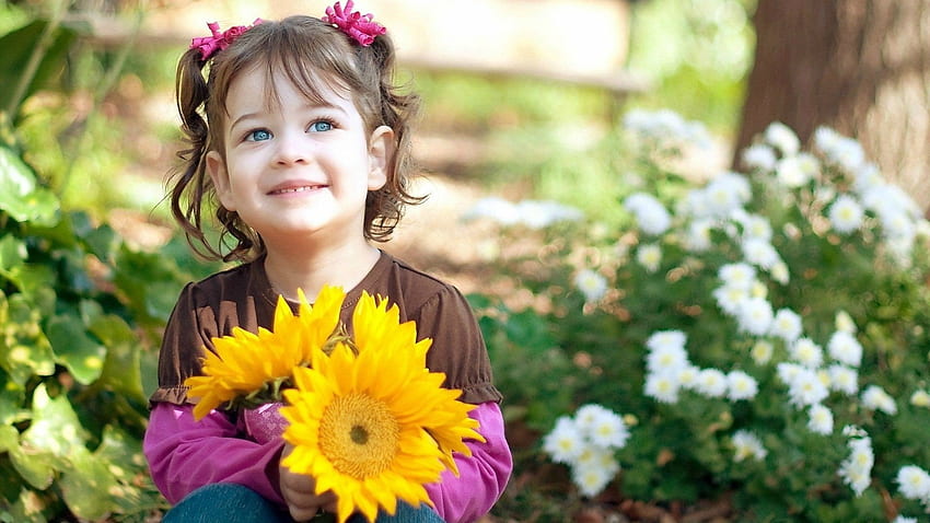 Happy Little Girl Smile - Cute Kids - - teahub.io, Child Happy HD wallpaper