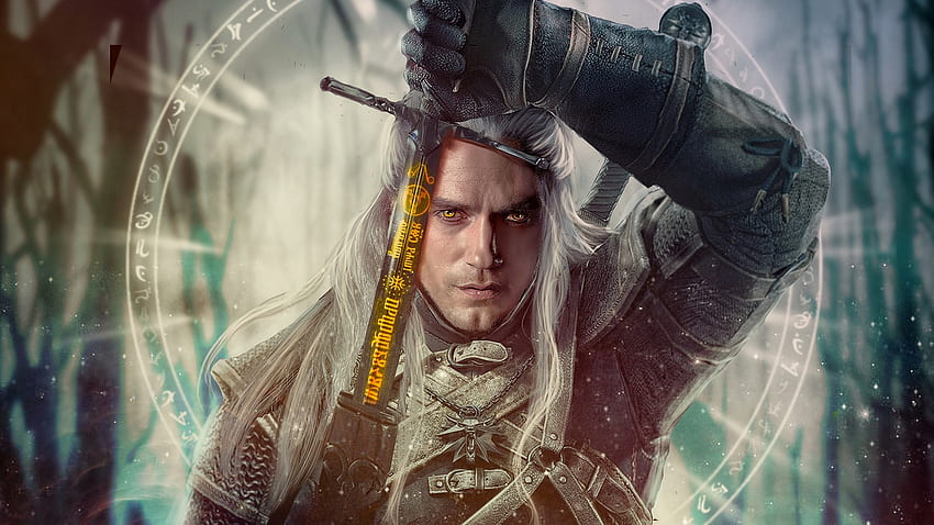 The witcher , Henry Cavill Witcher HD wallpaper
