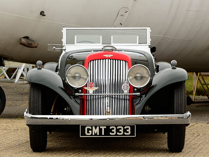 Araba, Aston Martin, Arabalar, Önden Görünüm, Stil, Retro, 1937 HD duvar kağıdı