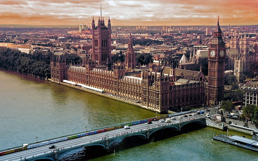 Landscape, Architecture, London, Big Ben HD wallpaper