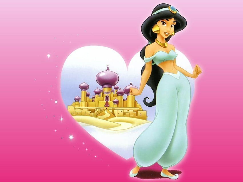Princess Jasmine, Aladdin and Jasmine Cartoon HD wallpaper | Pxfuel
