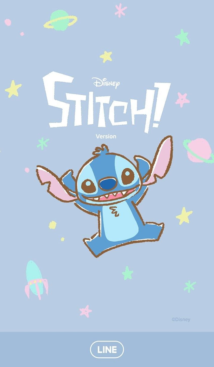 Stitch Kawaii Cute Disney Papel de parede de celular HD