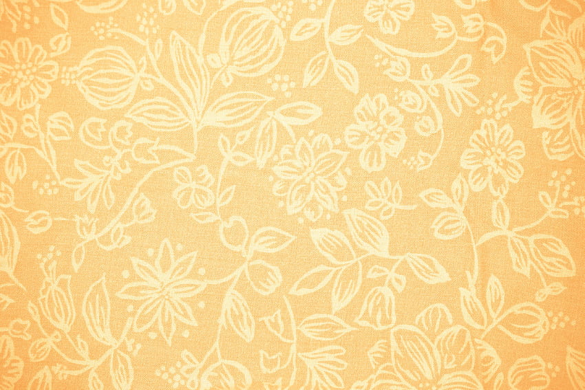 Peach Colored Fabric with Floral Pattern Texture . graph. Public Domain HD wallpaper