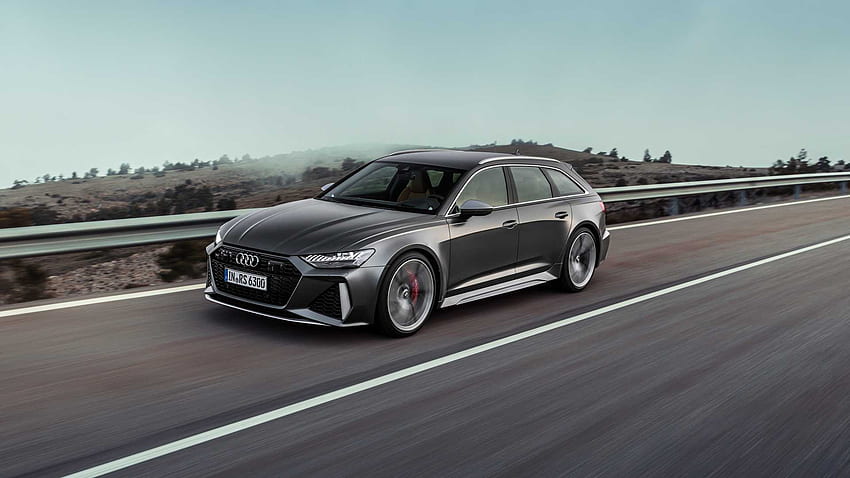 Audi RS6 Avant é 'Darth Vader' e um 'Autobahn Killer' papel de parede HD