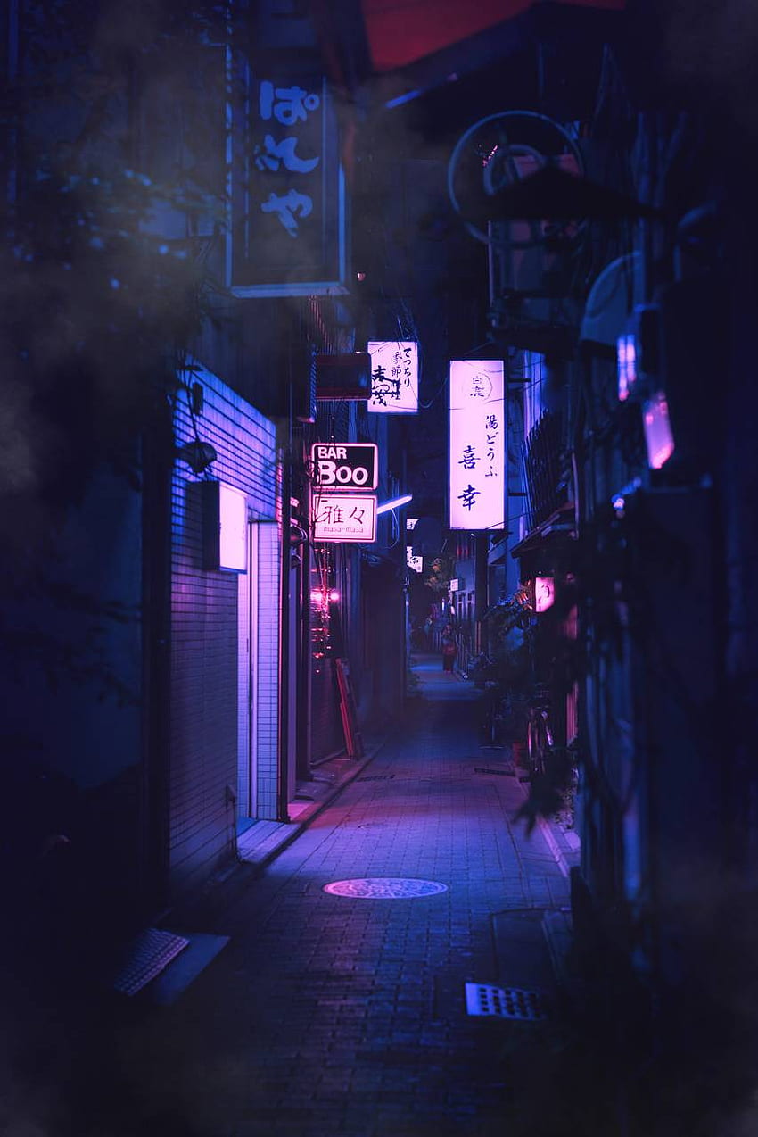 Neon tokyo streets, Tokyo Street Night HD phone wallpaper | Pxfuel