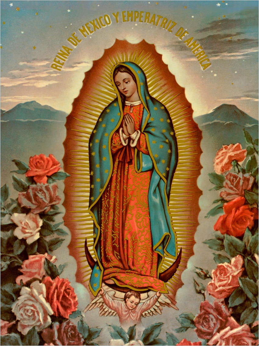 Virgen de Guadalupe, Virgen de Guadalupe fondo de pantalla del teléfono