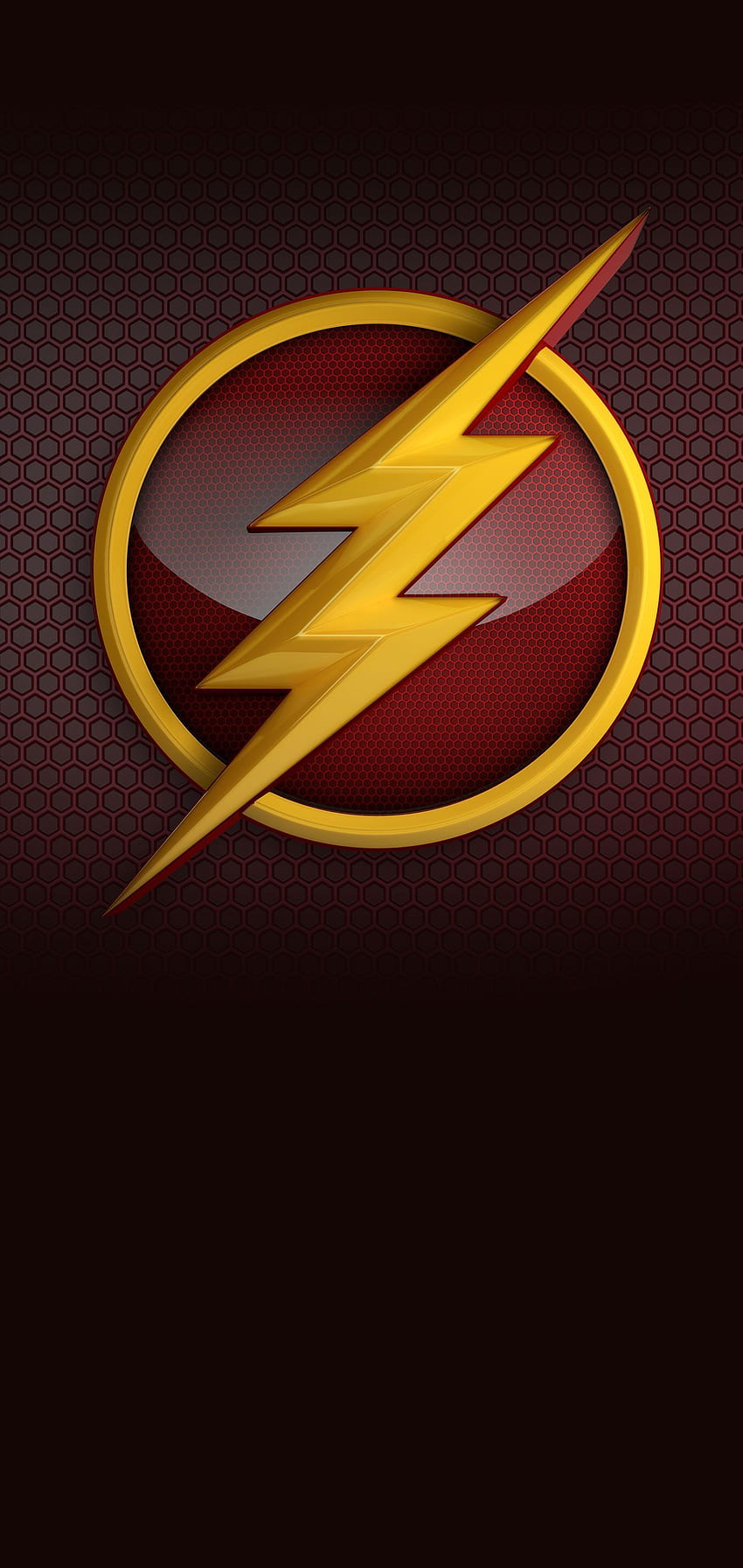 Simbolo Flash, simbolo Flash freddo Sfondo del telefono HD