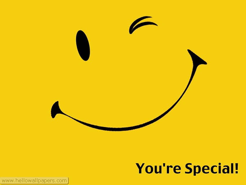 YOUR SPECIAL, your, face, smiley, special HD wallpaper