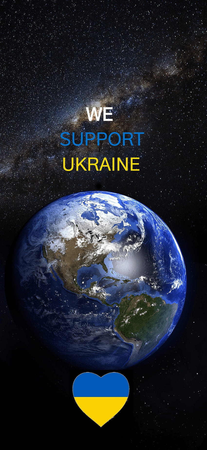 Ukraine, support, heart HD phone wallpaper