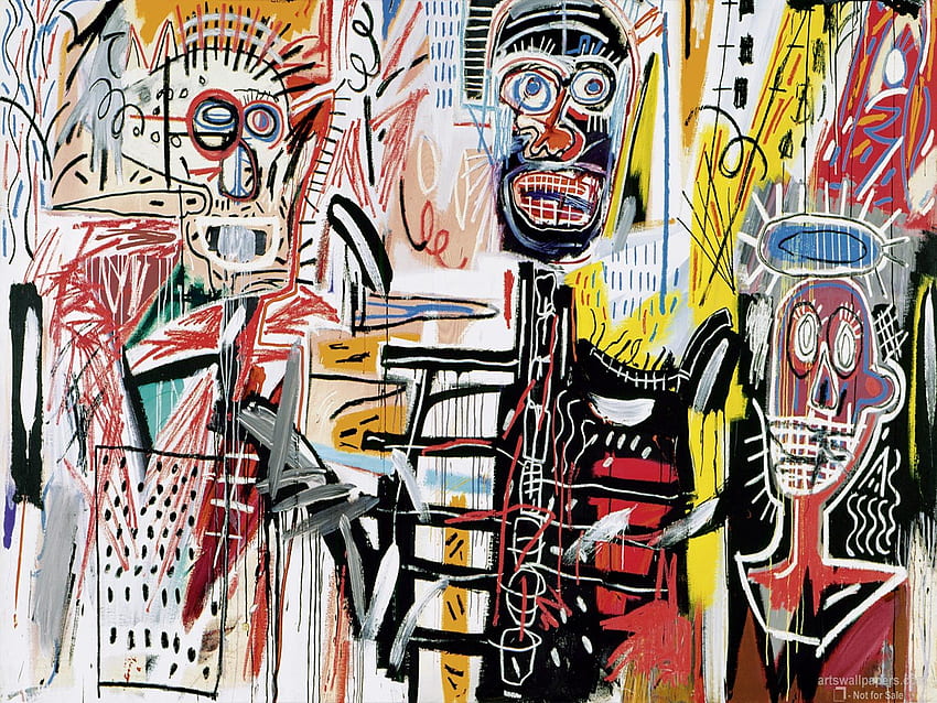 Basquiat . Abstrakte Malerei, Jean-Michel Basquiat HD-Hintergrundbild