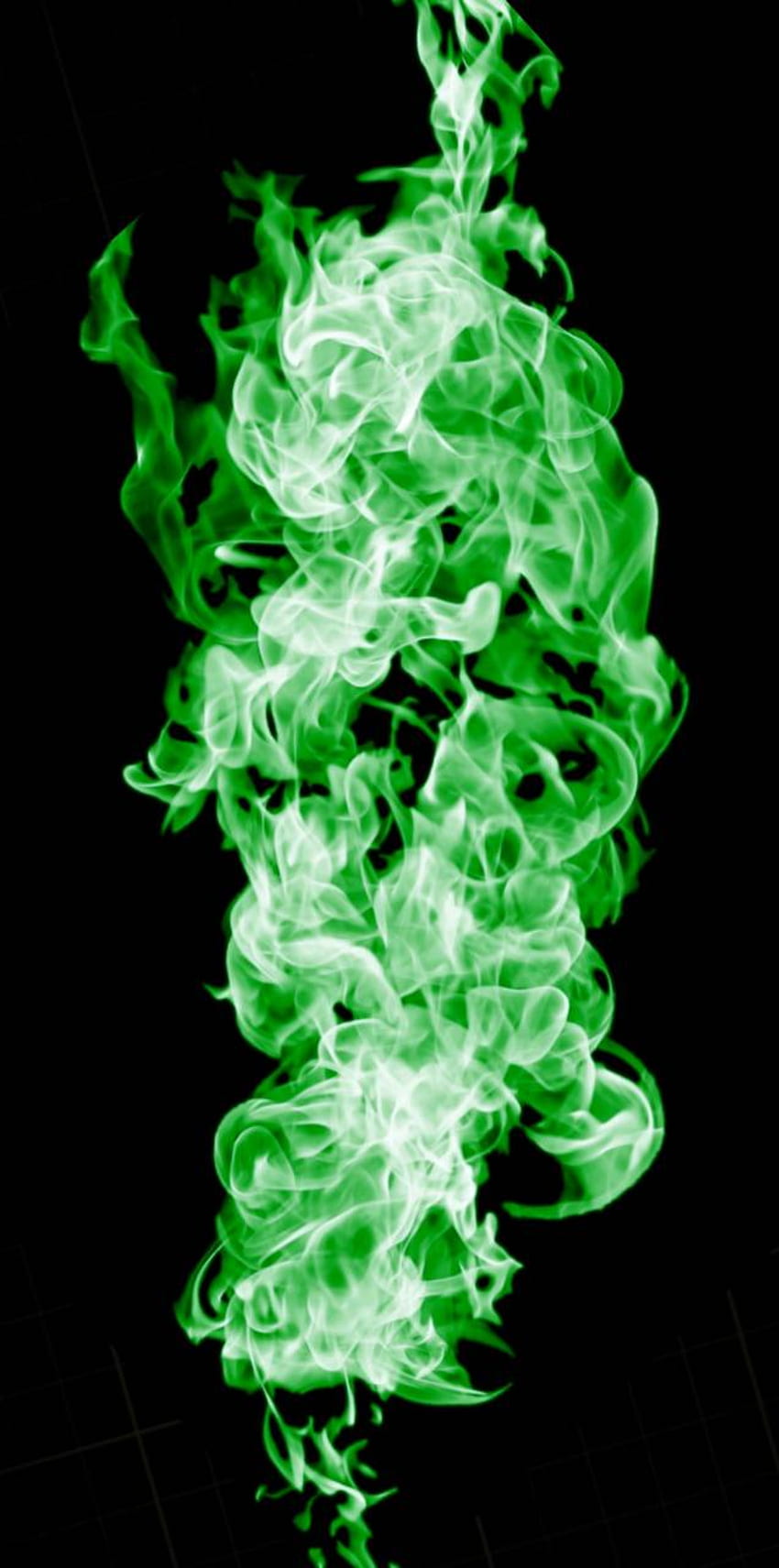 зелен пламък, зелени пламъци HD тапет за телефон