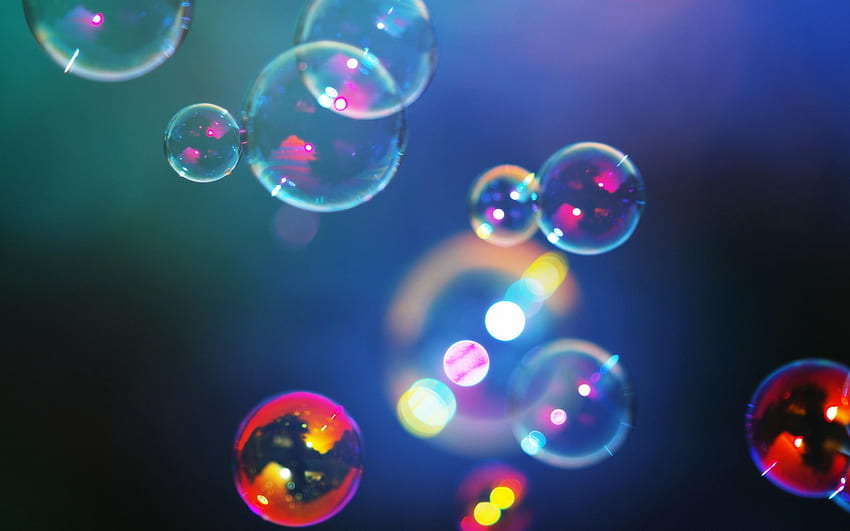 colorful bubbles  3D and CG  Abstract Background Wallpapers on Desktop  Nexus Image 1446502