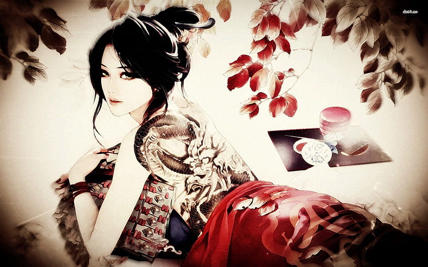 Memory Of Geisha – Japanische Schauspielerin oder Negativ für Frauen, japanische Geisha Girls Art HD-Hintergrundbild