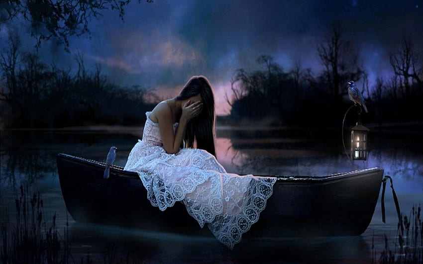 Lonely Girl Nature For Girls, Lonely Night HD wallpaper | Pxfuel