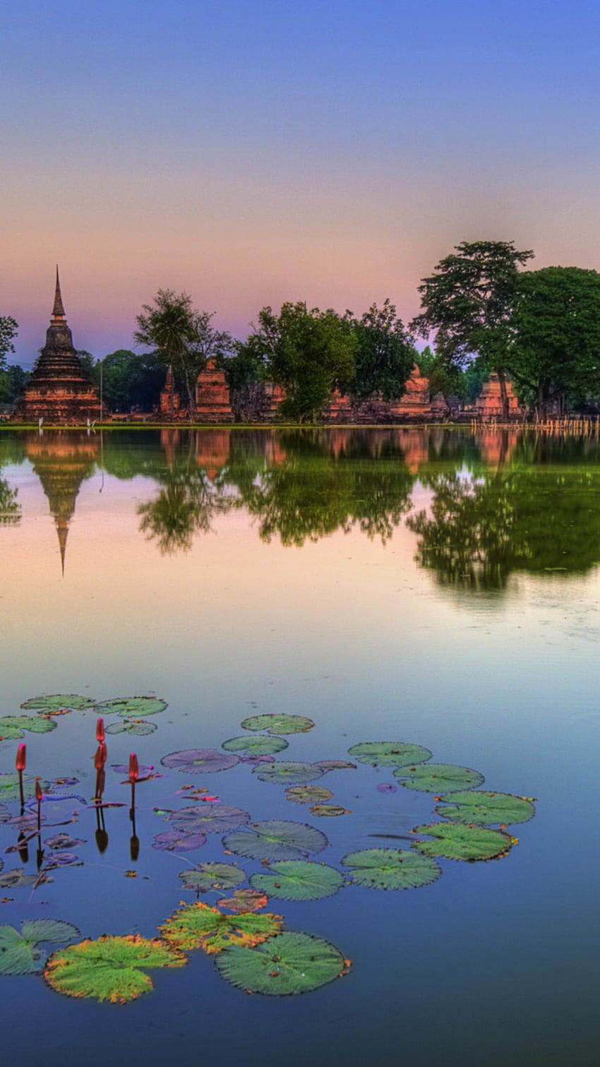 Park In Thailand, Thailand Water iPhone HD phone wallpaper