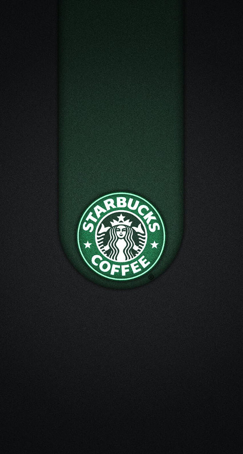 Starbucks iPhone, лого на Starbucks HD тапет за телефон