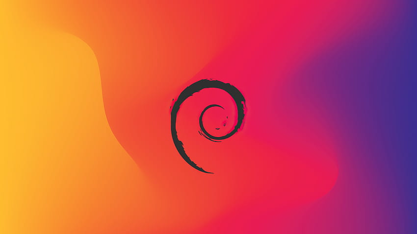 Debian Linux の解決策、、背景、および、Debian 高画質の壁紙