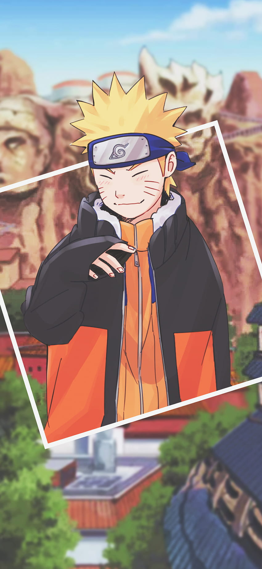 Naruto sorrindo Papel de parede de celular HD