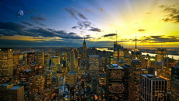 Ultra City - Top Ultra City Background - Sunset city, City , New york  skyline, NYC HD wallpaper | Pxfuel
