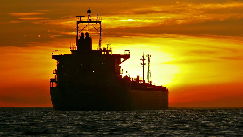 El comercio de efectivo y transporte de petróleo hace que el buque cisterna de envío Contango. Tiempos financieros fondo de pantalla