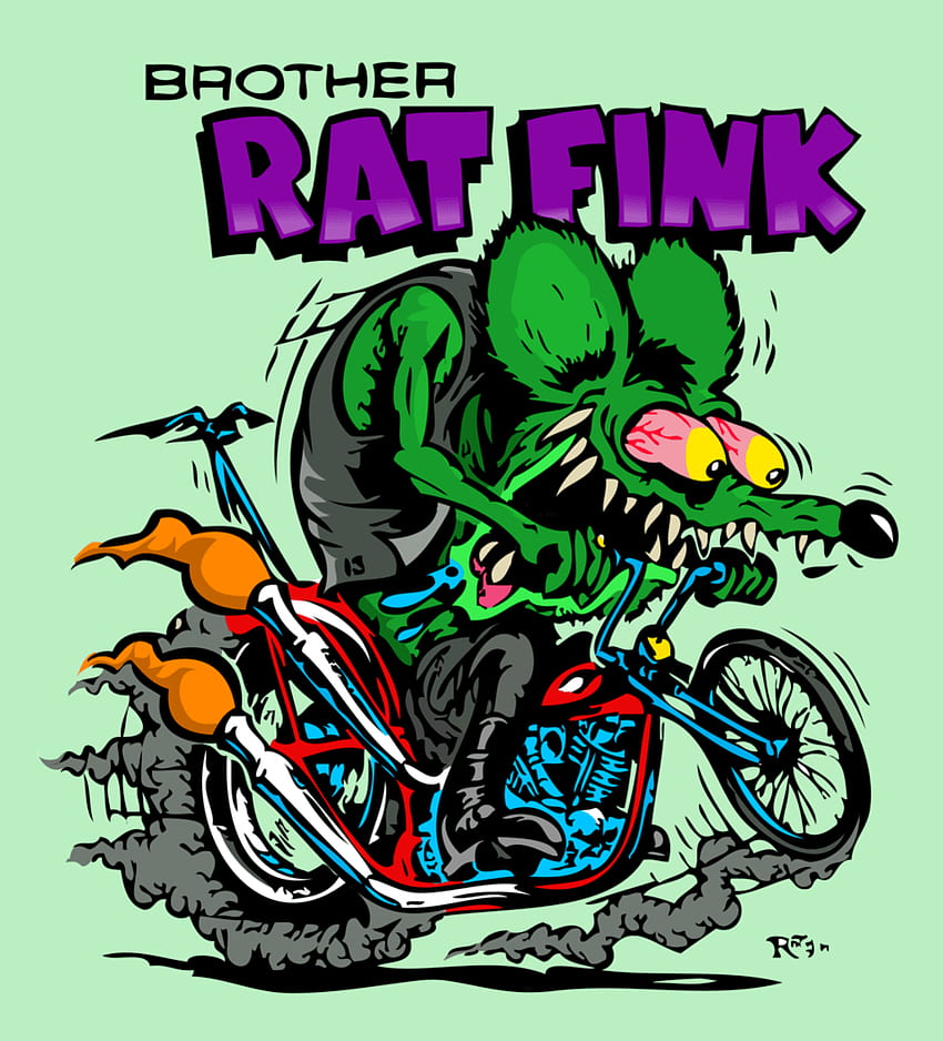 Rat Fink afari - Rat Fink - & Предистория HD тапет за телефон