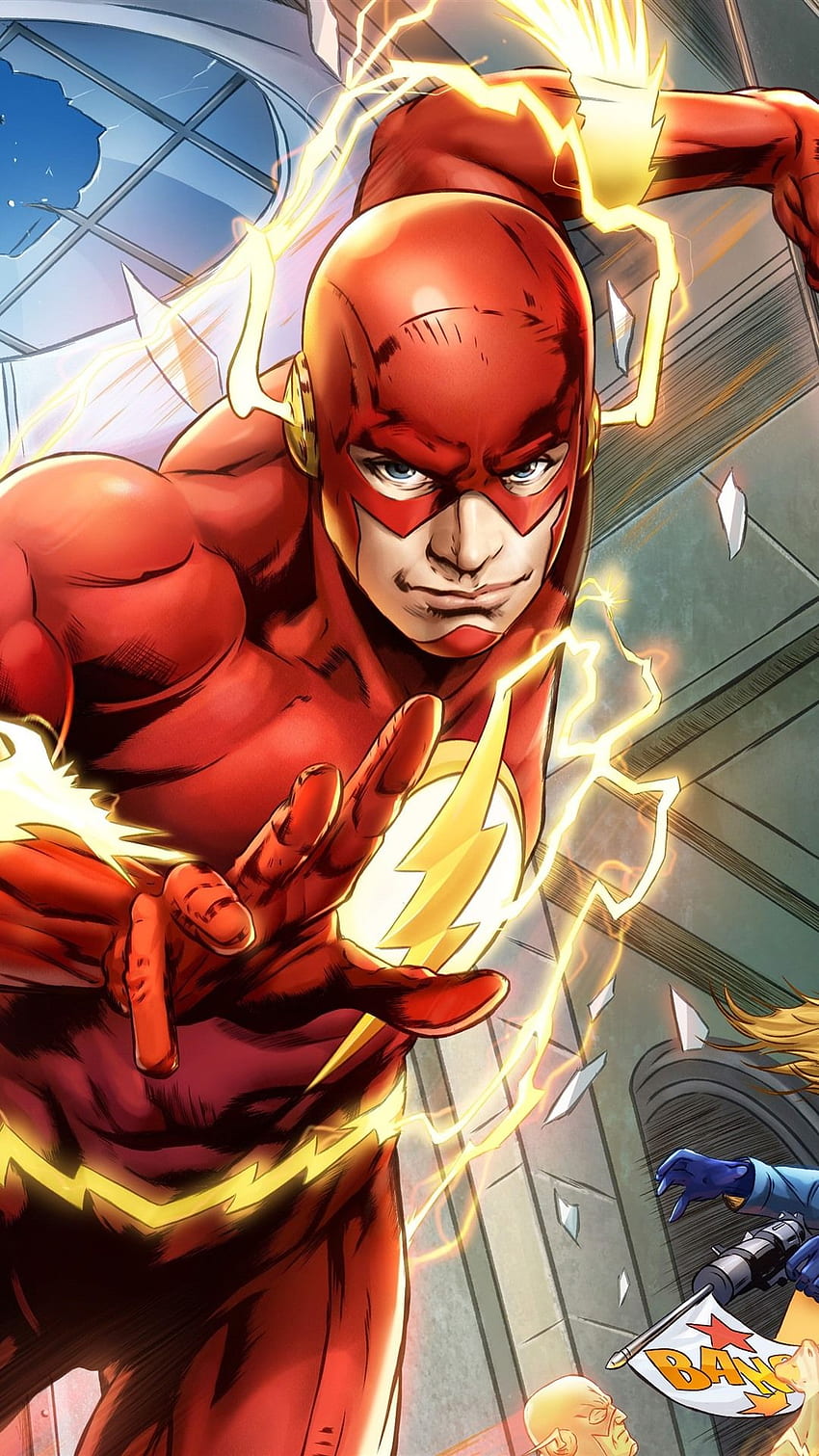 The Flash, DC Comics, Hero IPhone 11 Pro XS Max , Background HD phone wallpaper