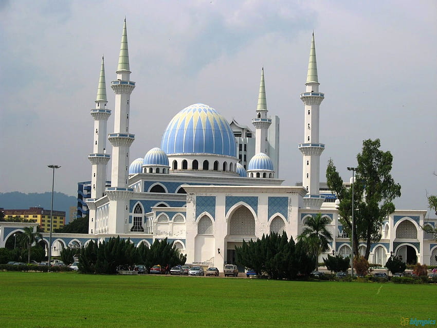 Hermosas mezquitas, hermoso mundo islámico fondo de pantalla