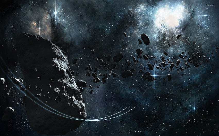 Asteroide fondo de pantalla