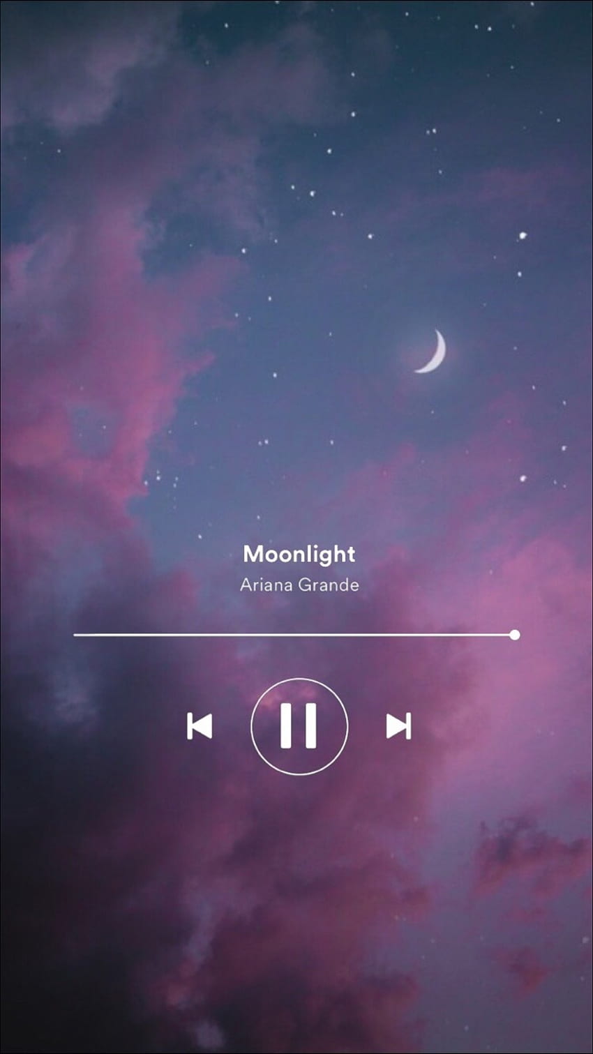 ล็อคหน้าจอ Moonlight Ariana Grande - - - เคล็ดลับ วอลล์เปเปอร์โทรศัพท์ HD