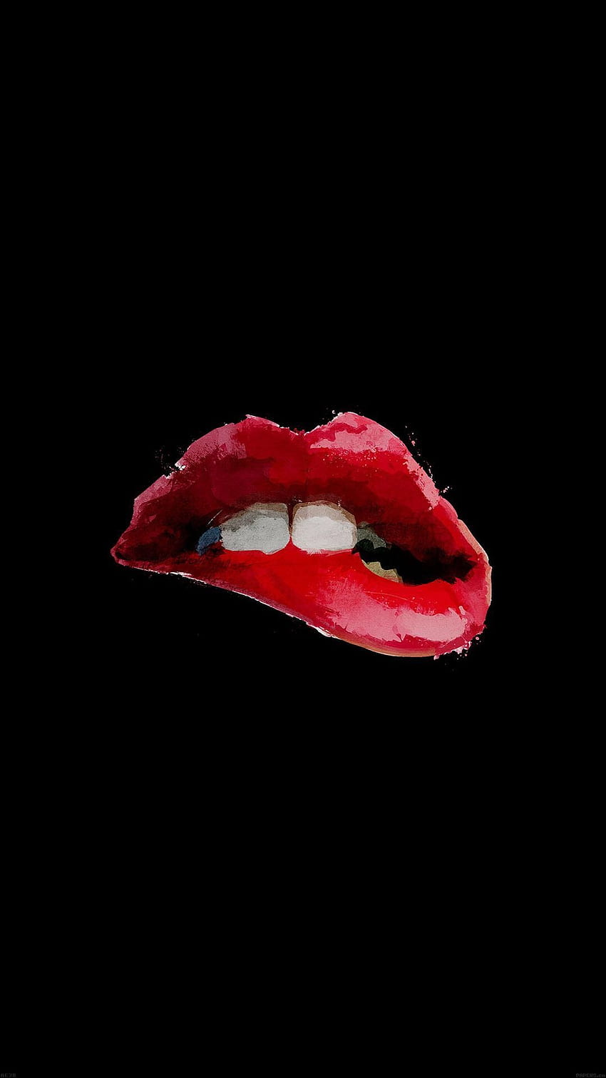Red Lipstick art. Lip , iPad , iPhone 5s HD phone wallpaper